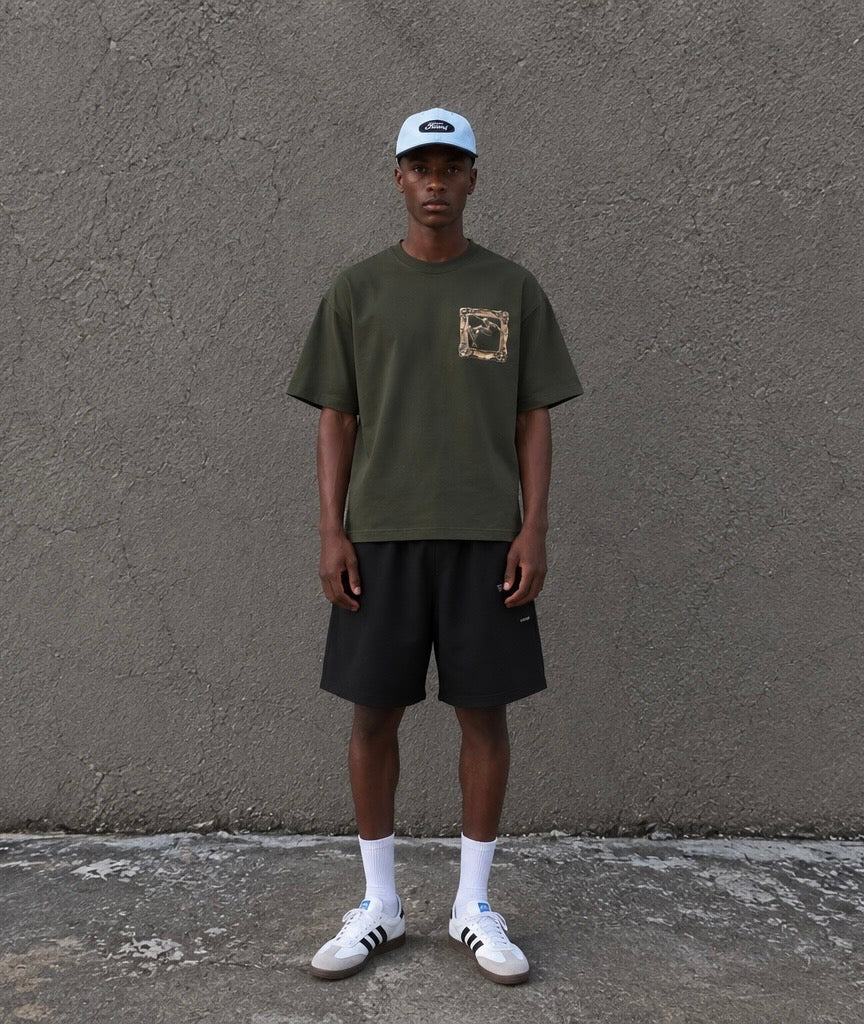 Skateframe Tee- Olive