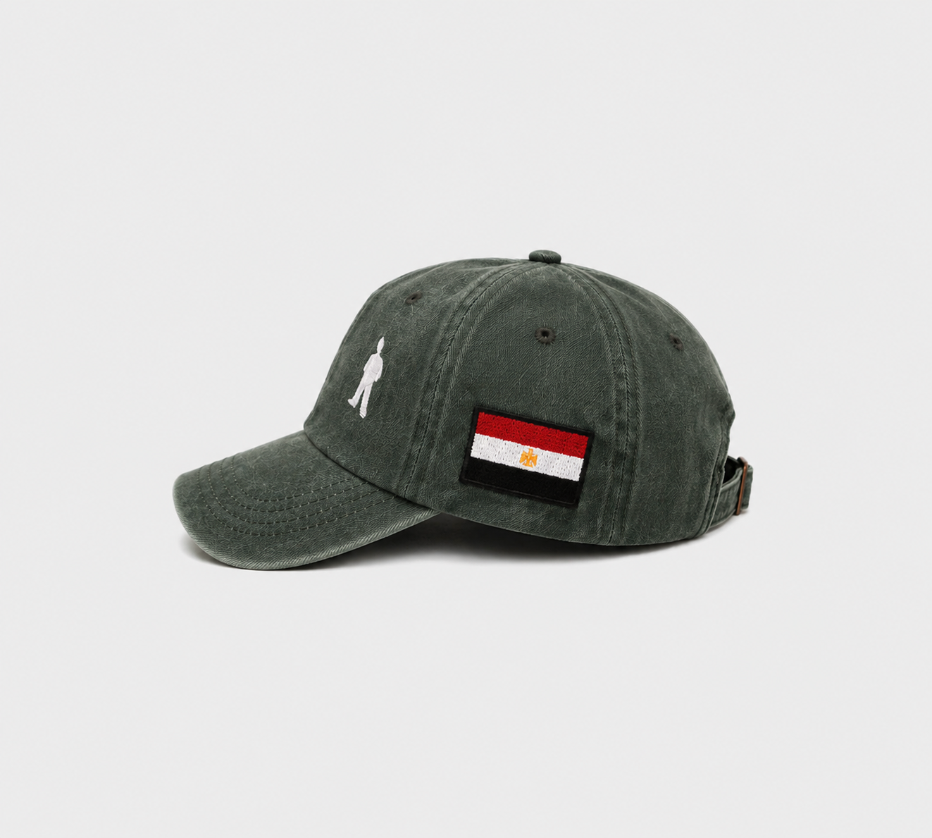Richa Cap- Washed Dark Olive