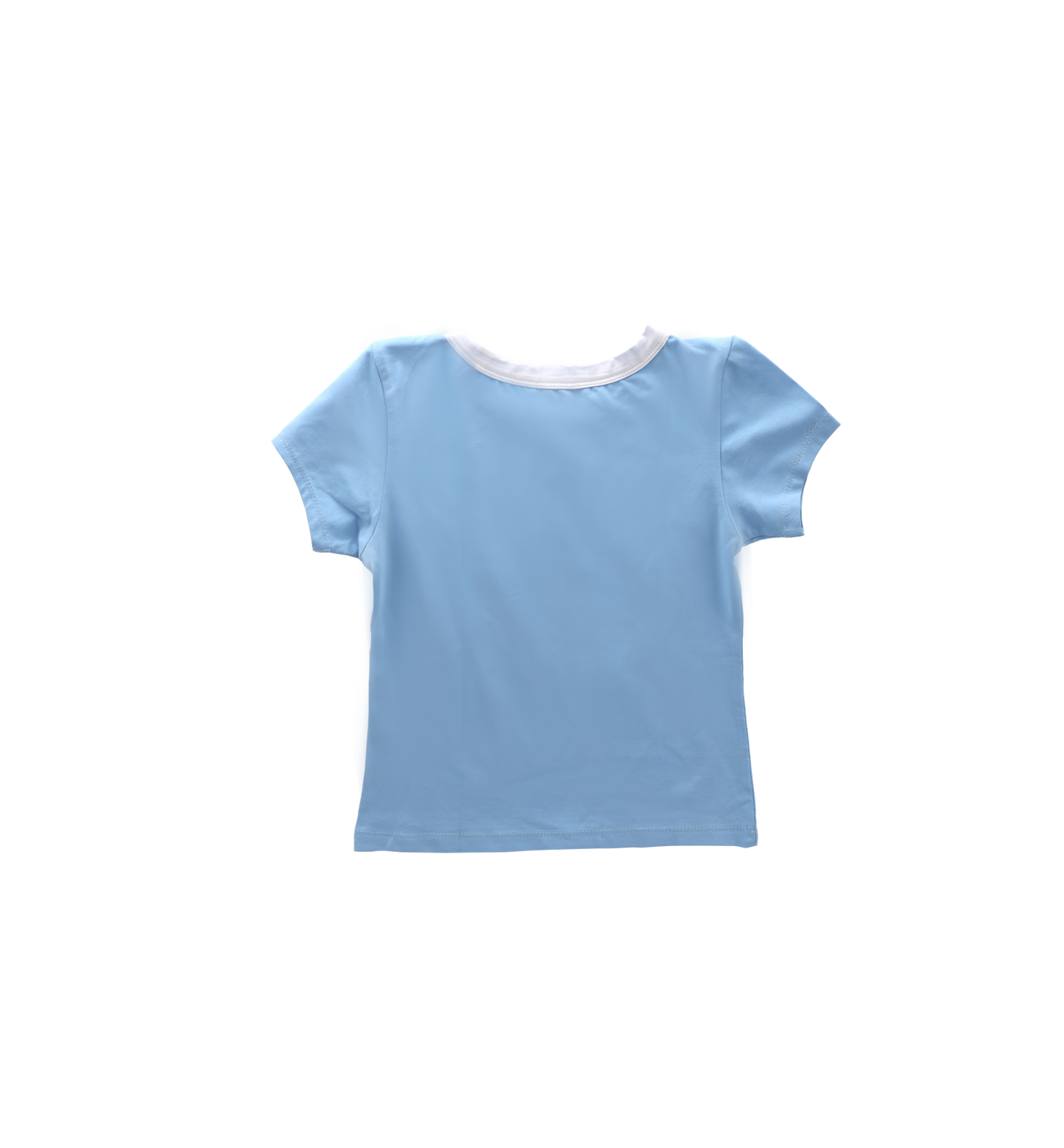 RICHA BABY TEE - BLUE/WHITE