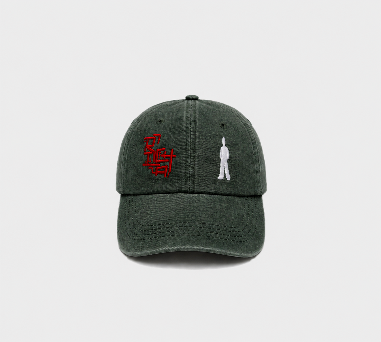 Richa Cap- Washed Dark Olive