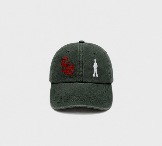 Richa Cap- Washed Dark Olive