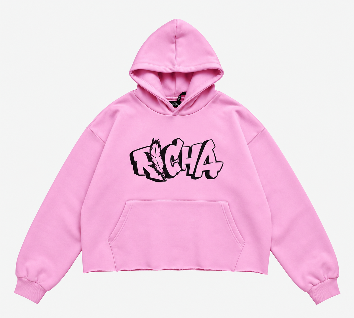 Pink Basic Hoodie