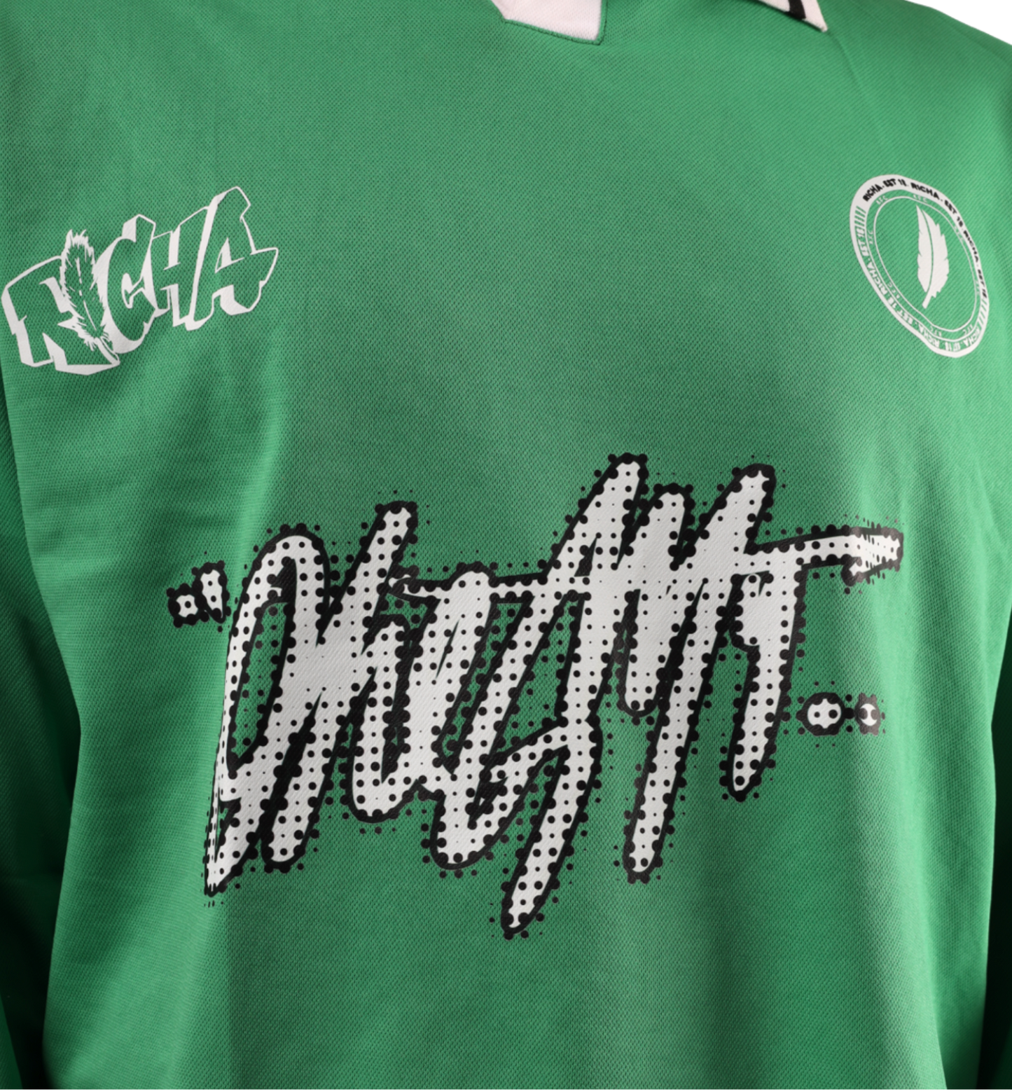 RICHA F.C. Jersey - GREEN/WHITE