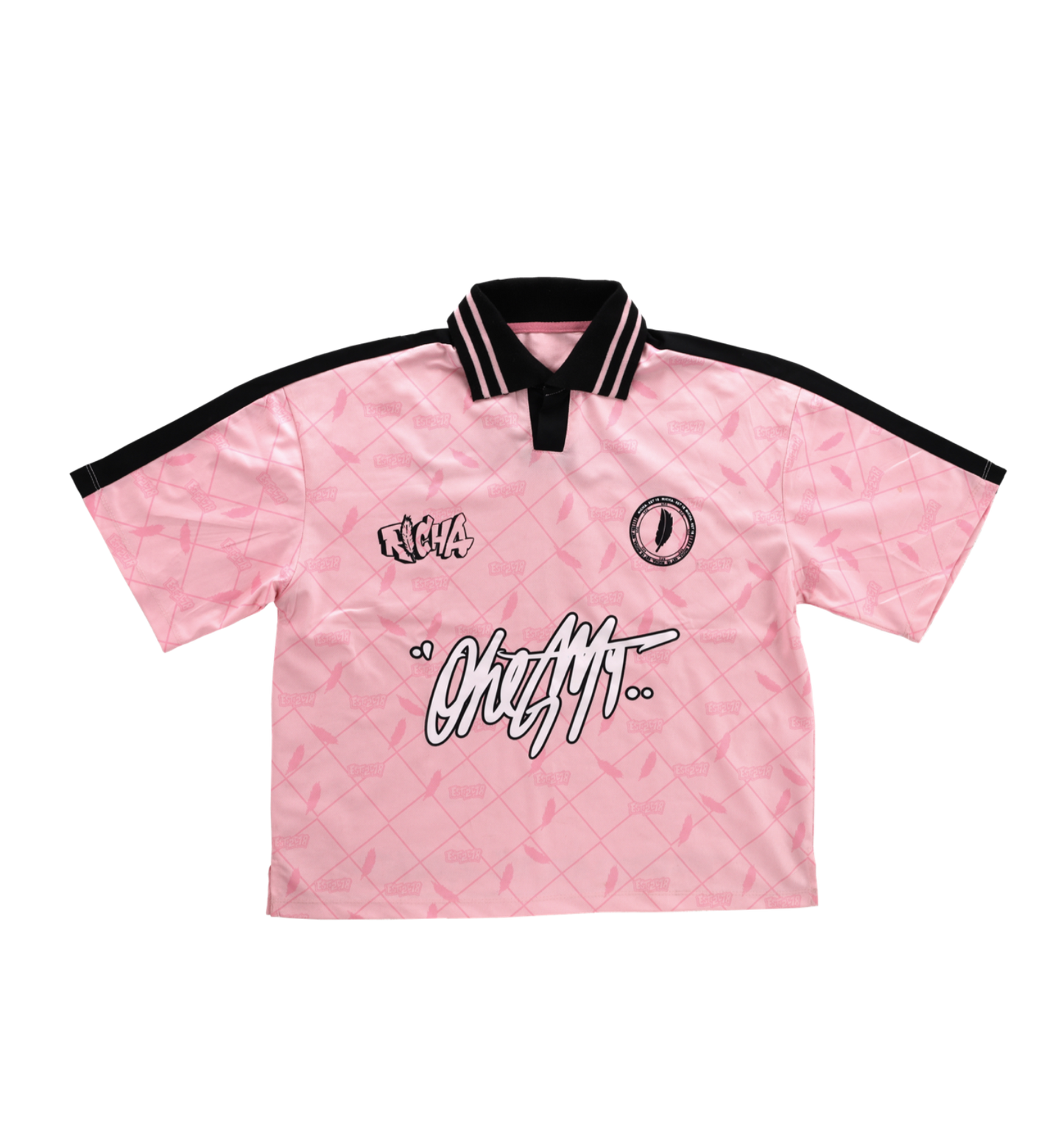 RICHA F.C. Jersey - PINK/BLACK