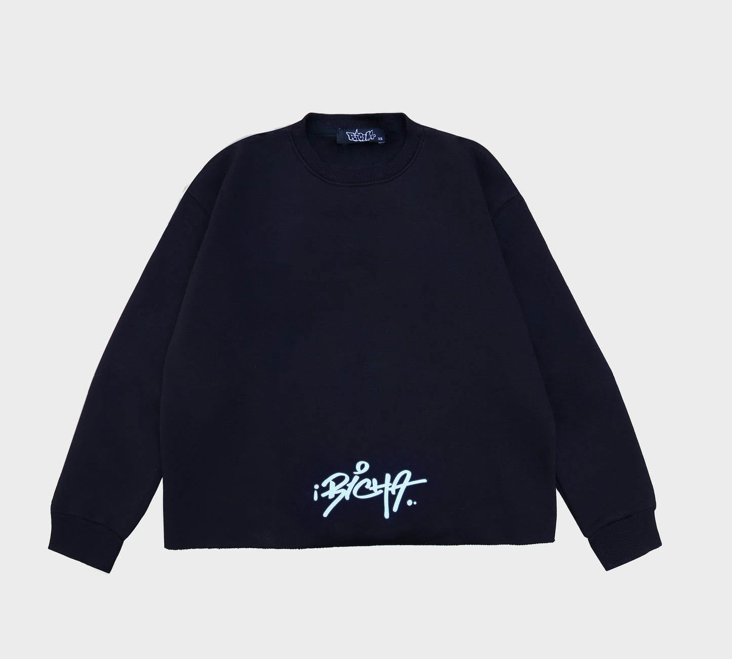 r&R®23 Black Crewneck