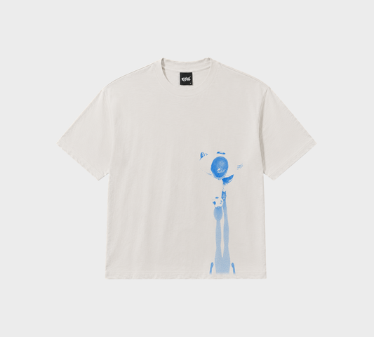 TopV Richa Tee- White/Blue