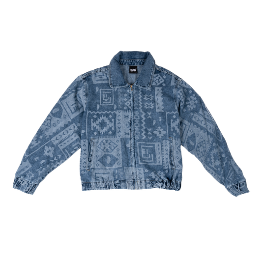 RIQSHA Denim Jacket- BLUE