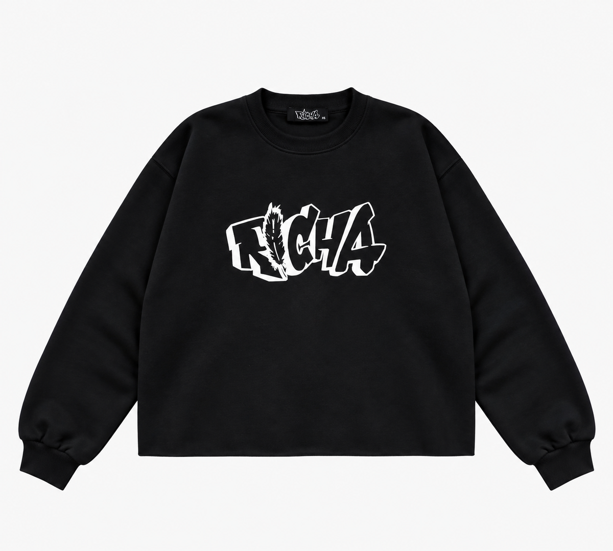 Black Basic Crewneck