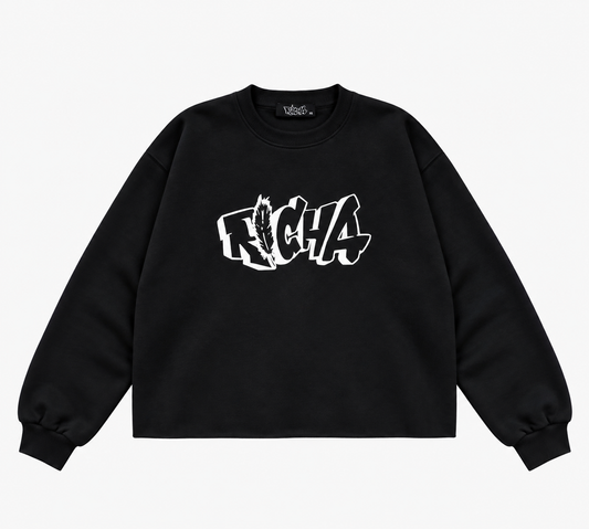Black Basic Crewneck