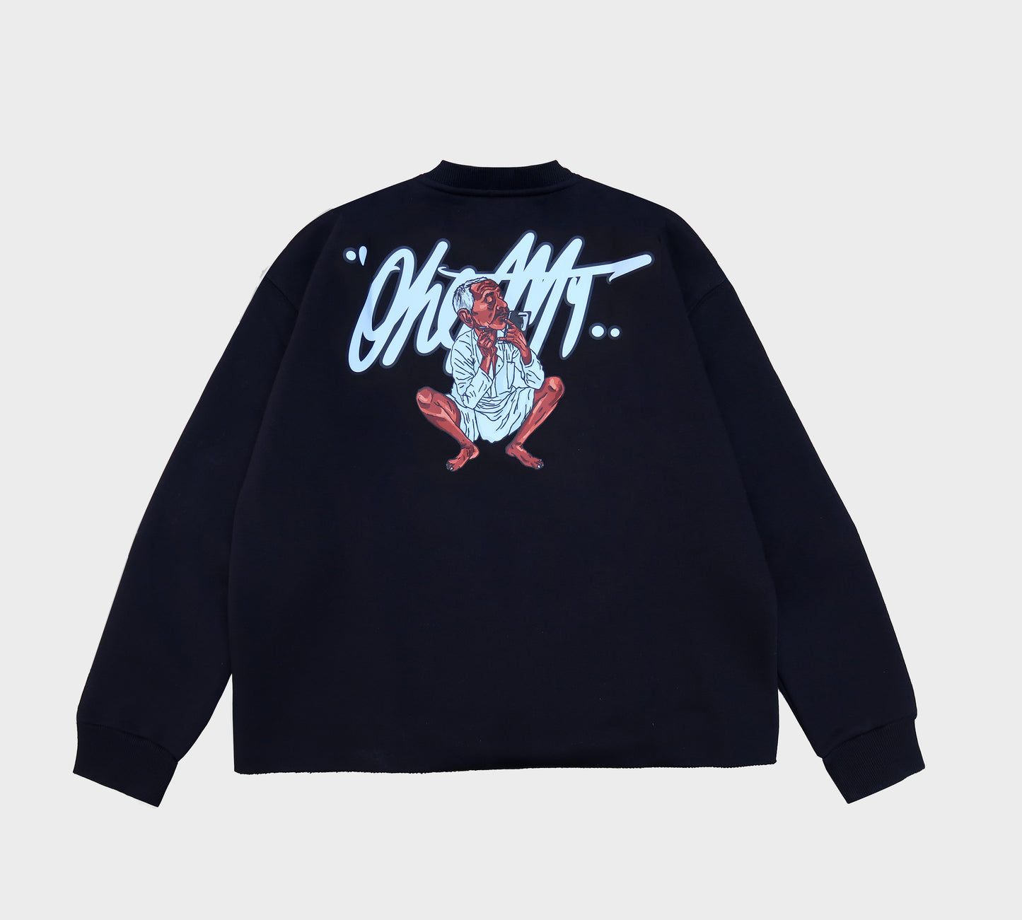 r&R®23 Black Crewneck