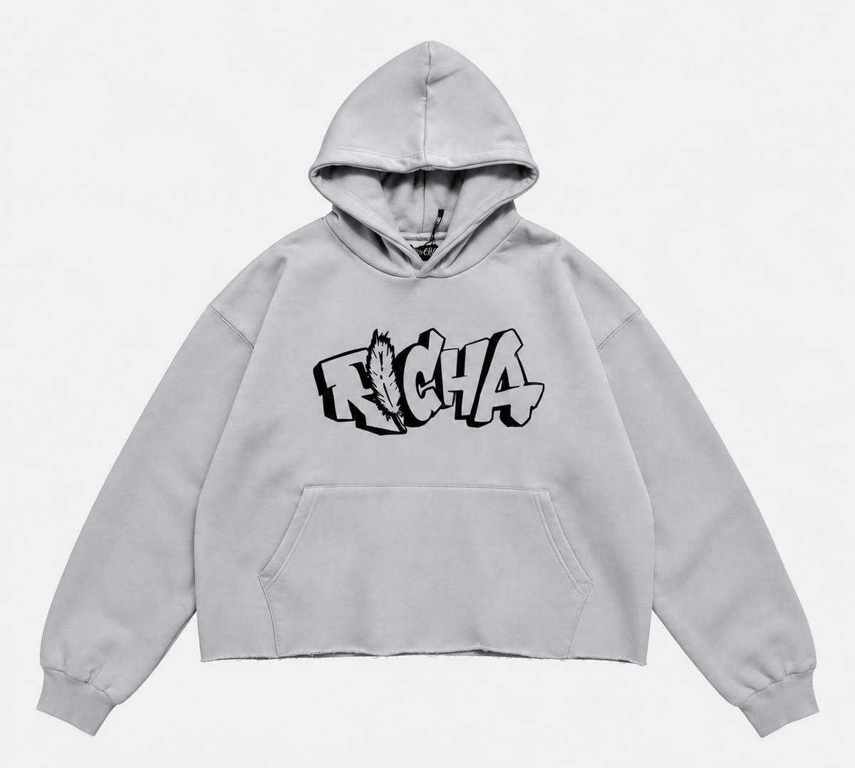 Grey Basic Hoodie