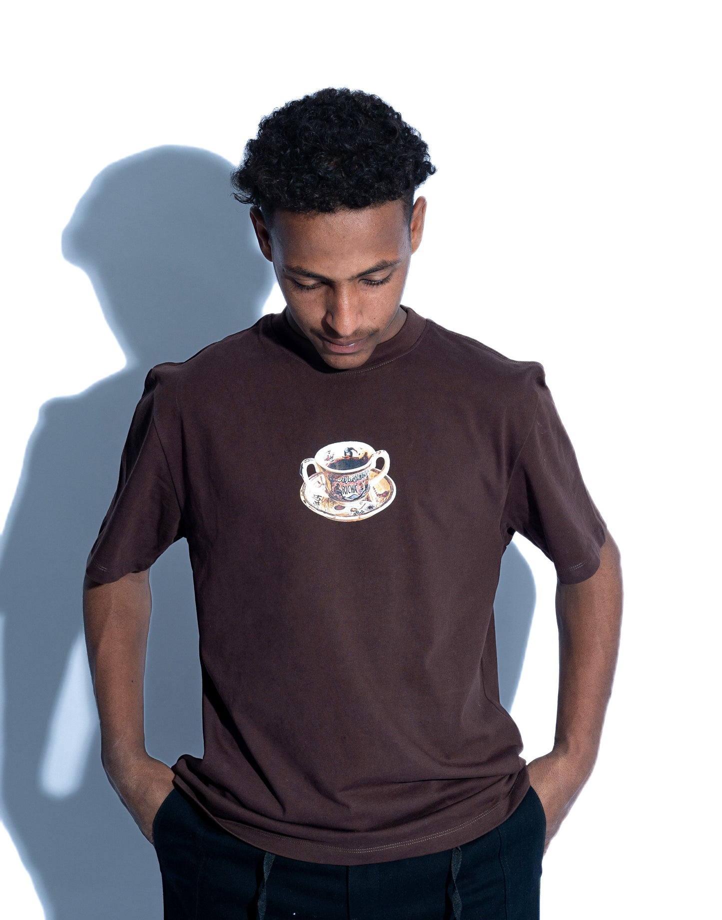 Coffee Tee/ Brown