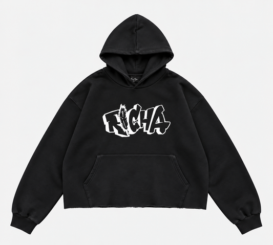 Black Basic Hoodie