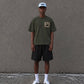 Skateframe Tee- Olive