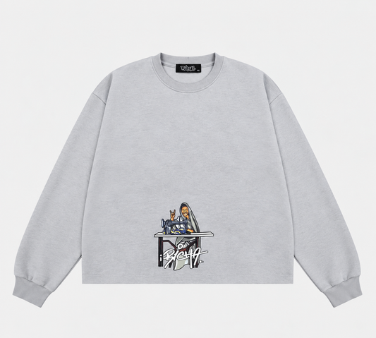 r&R®23 Grey Crewneck