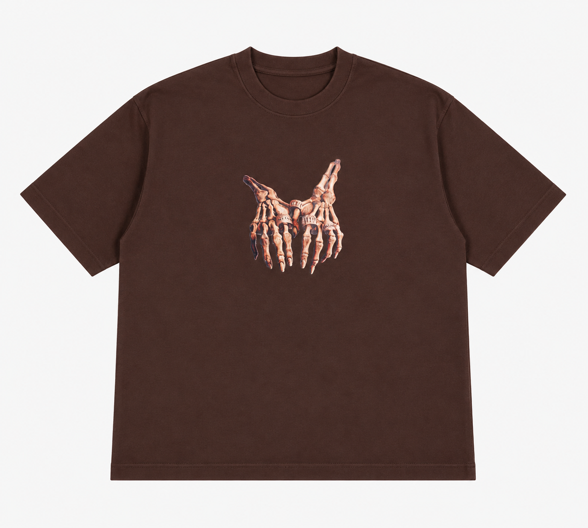 Mummy Drip Tee- Brown