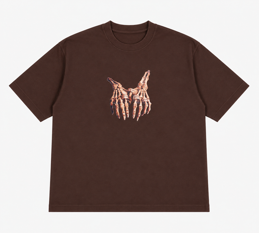 Mummy Drip Tee- Brown