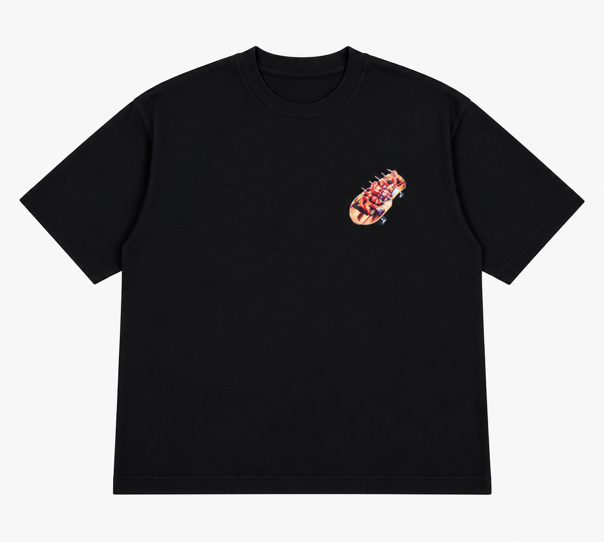 Barbecue Tee- Black