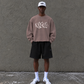 Brown Basic Crewneck
