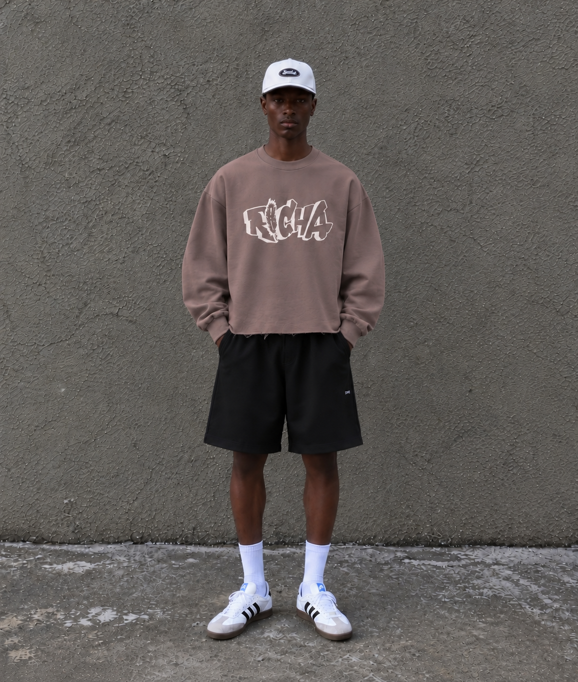 Brown Basic Crewneck