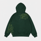 Graffiti Hoodie- Olive