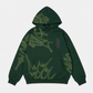 Graffiti Hoodie- Olive