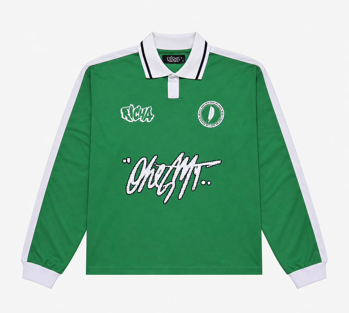 RICHA F.C. Jersey - GREEN/WHITE