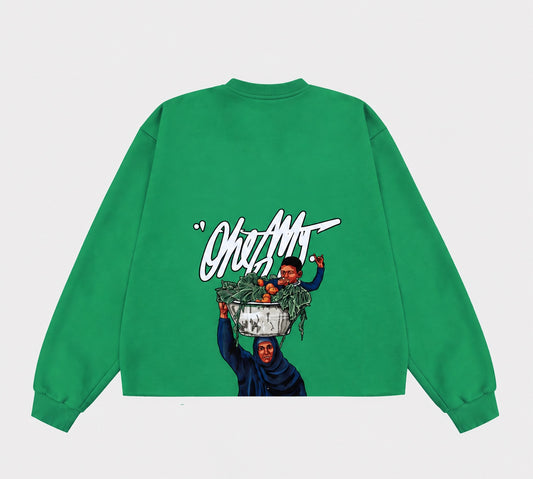 r&R®23 Green Crewneck