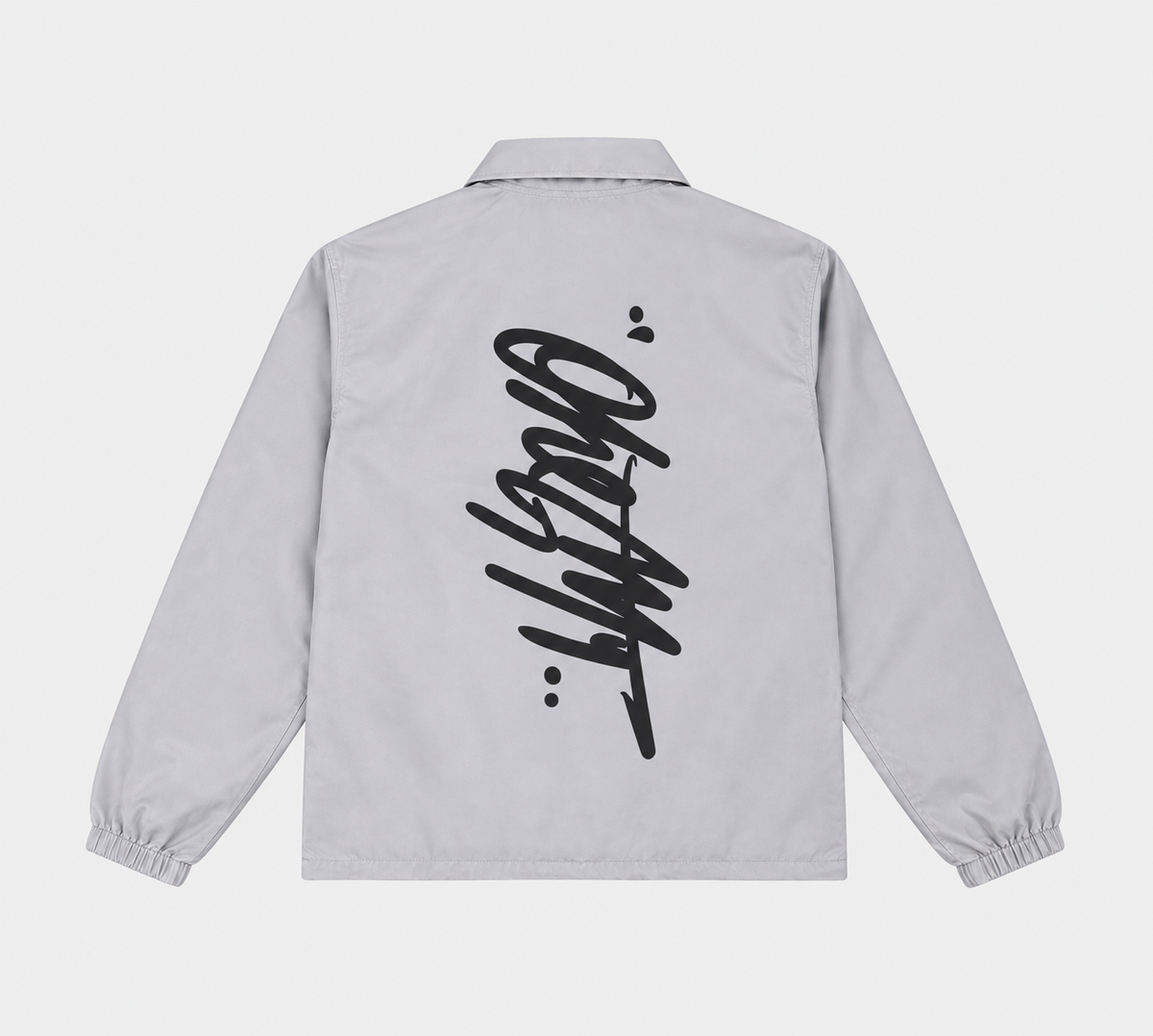 Moroccan Richa Paisley Coach Jacket- Grey