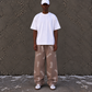 Patterned Brown Richa Sweatpants