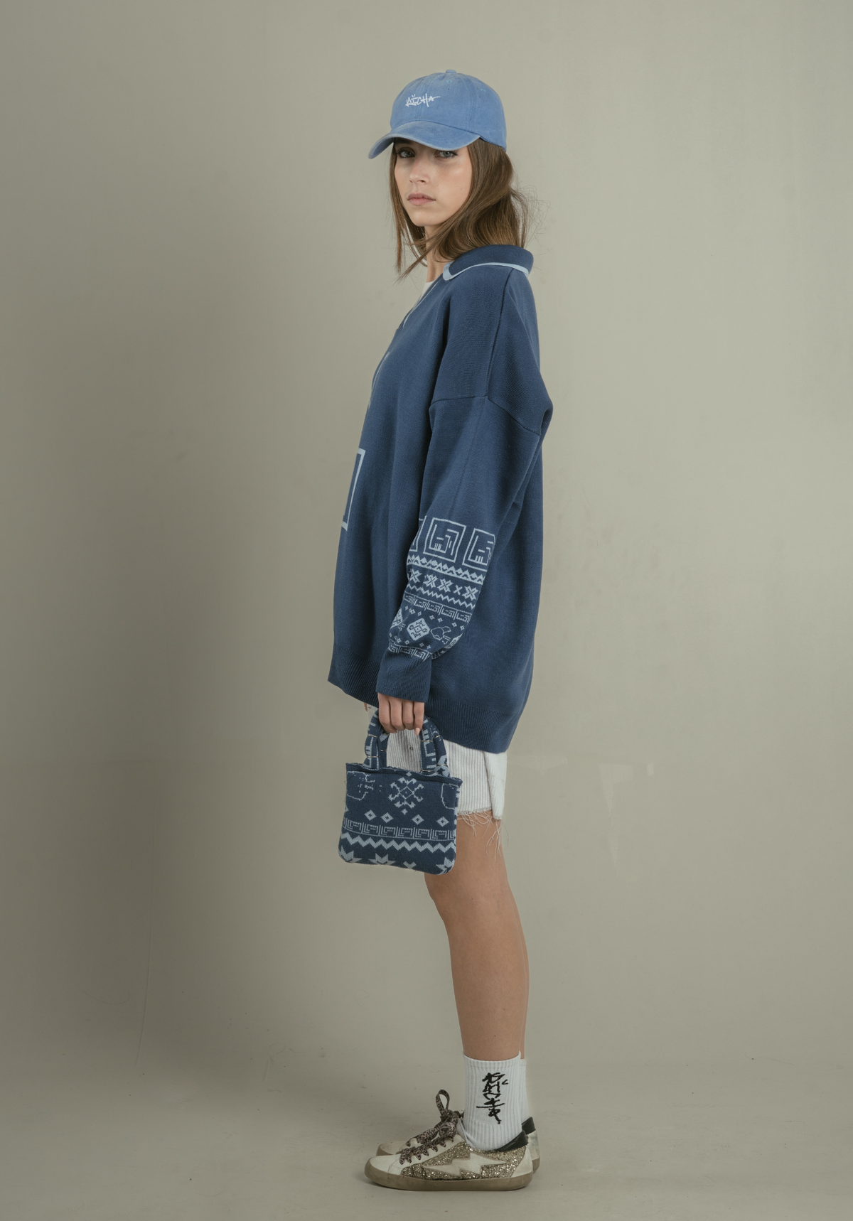 RIQSHA Knit Jersey- Blue