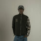 RIQSHA Tracksuit Jacket- Black/Beige