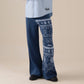 RIQSHA Knit Pants- Blue