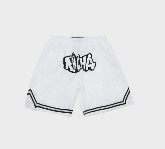 Richa Basketball Shorts - White
