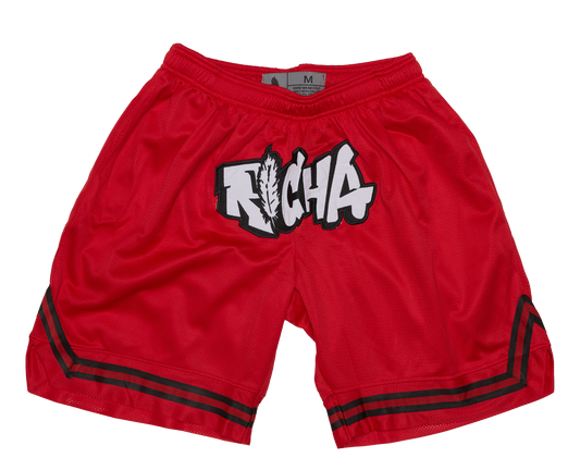 Red Basketball Shorts