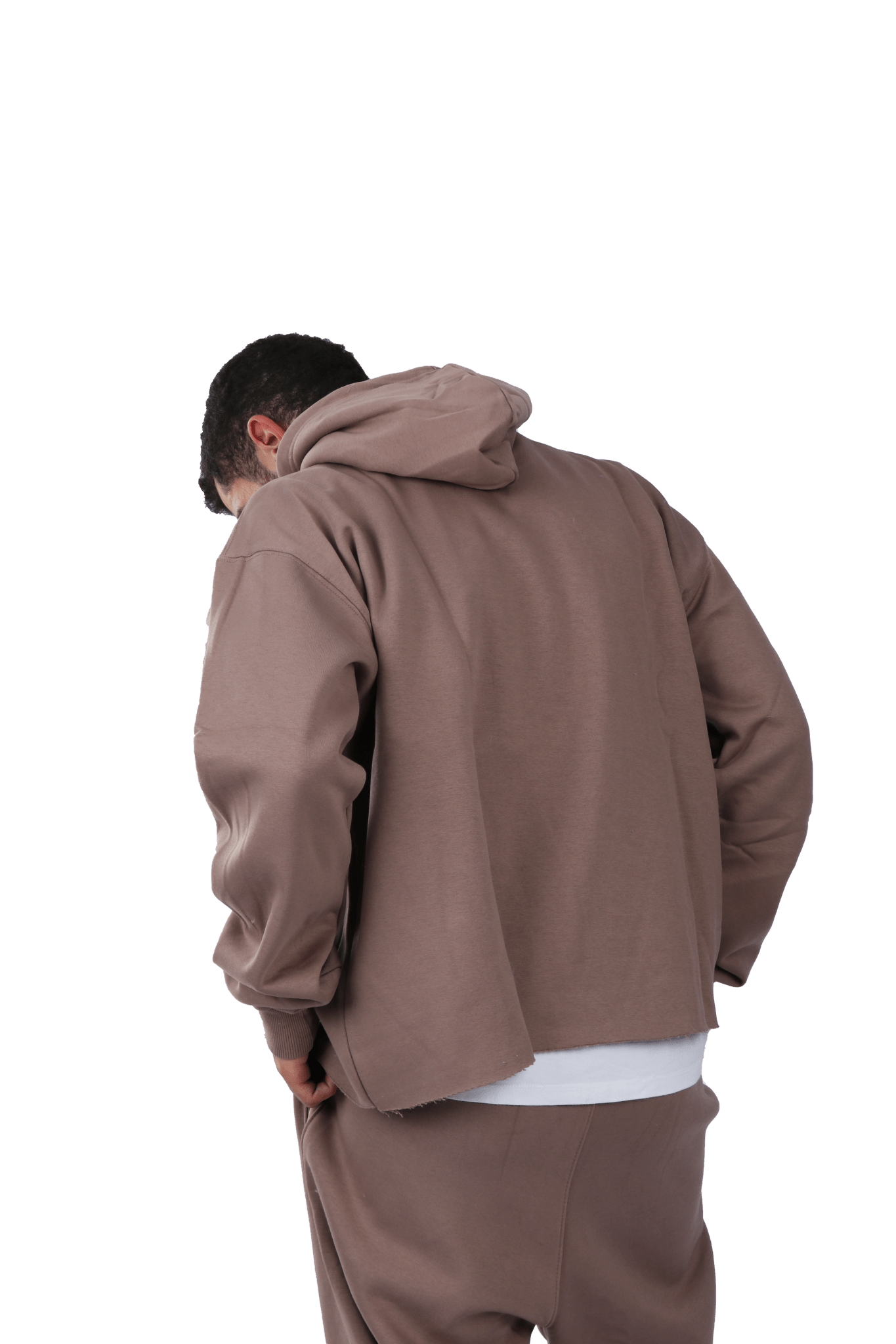 Brown Basic Hoodie - Richa UAE