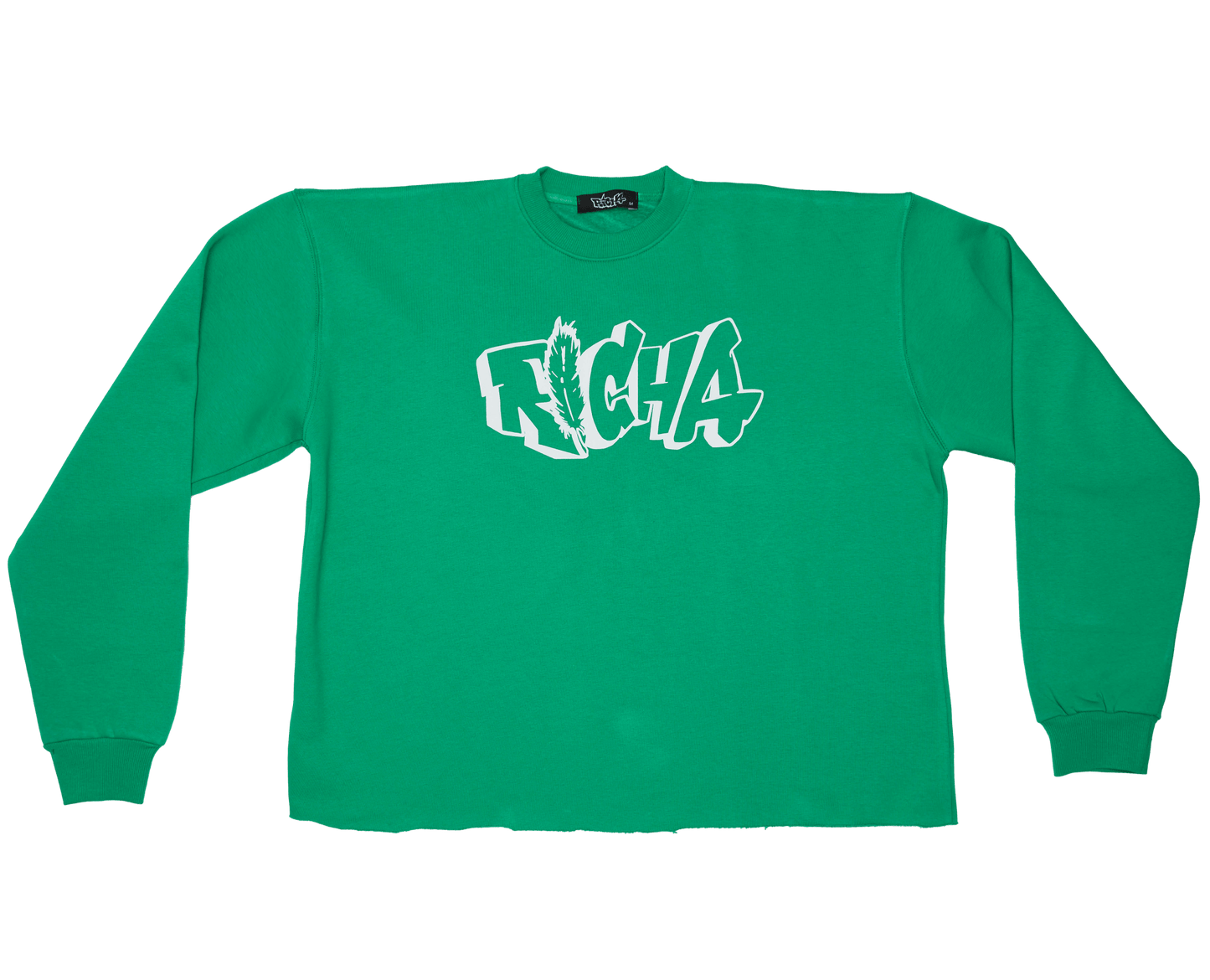 Green Basic Crew Neck - Richa UAE