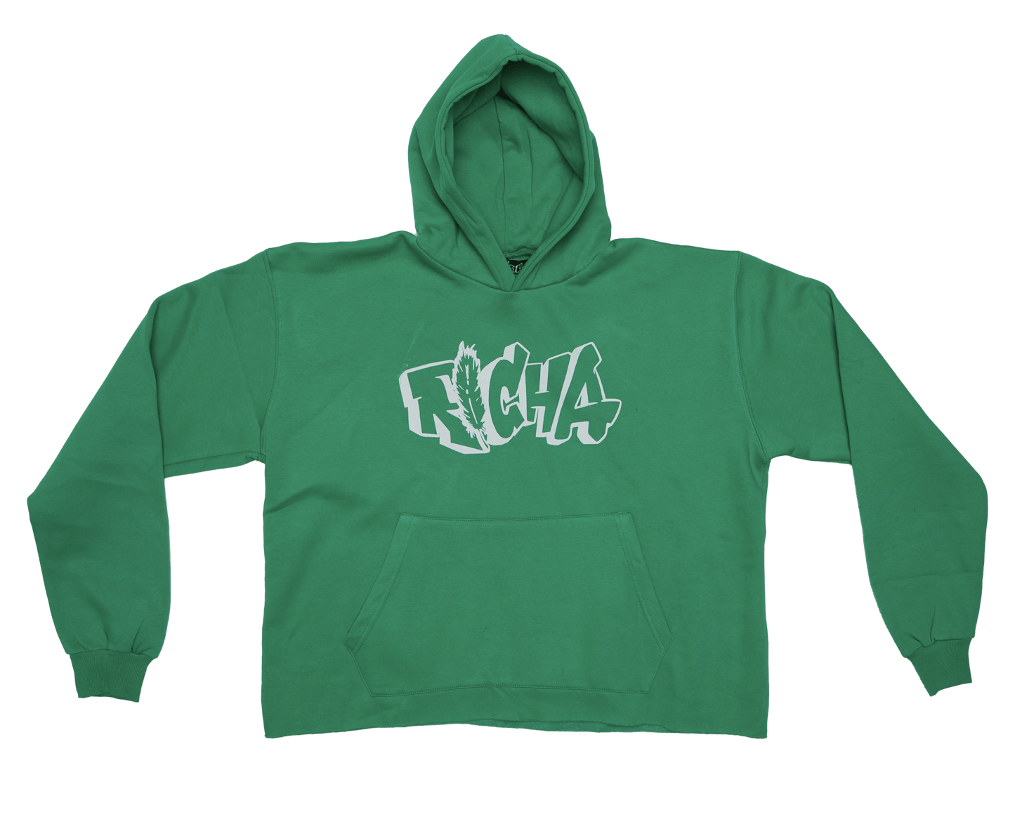 Green Basic Hoodie - Richa UAE