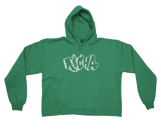 Green Basic Hoodie - Richa UAE