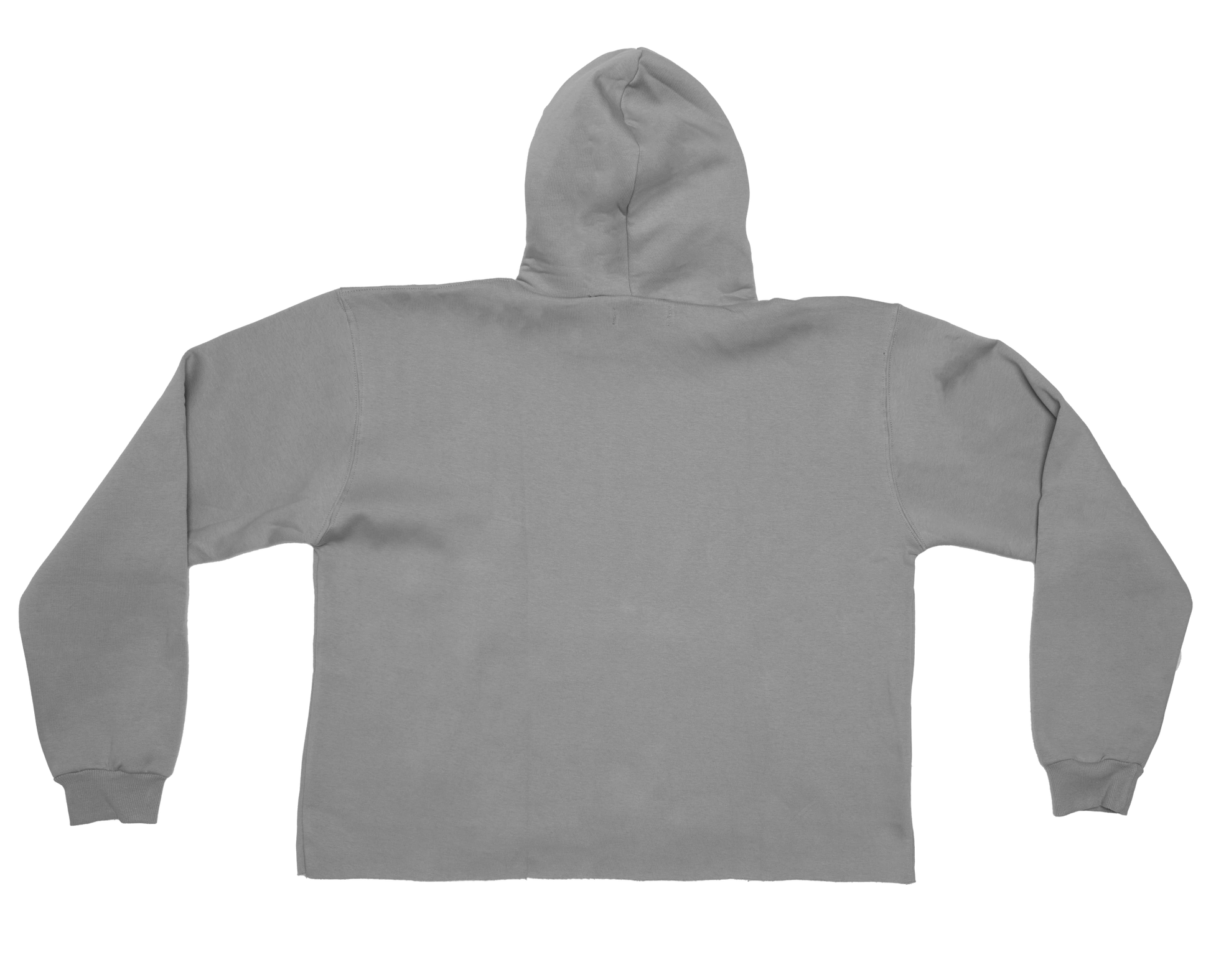 Grey Basic Hoodie - Richa UAE