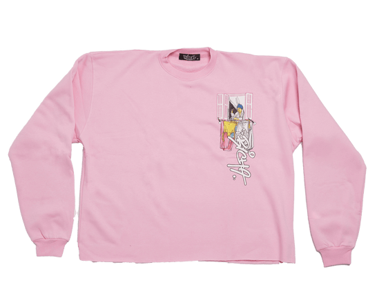 r&R®23 Pink Crew Neck - Richa UAE